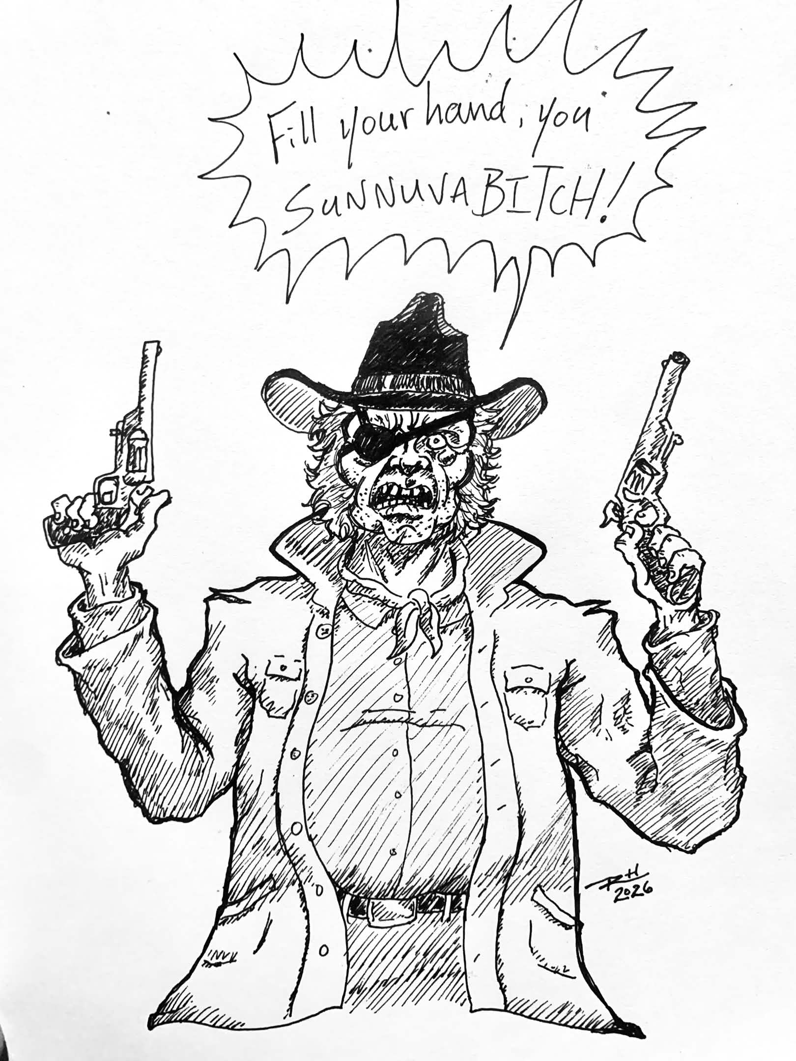 Rooster Cogburn from True Grit