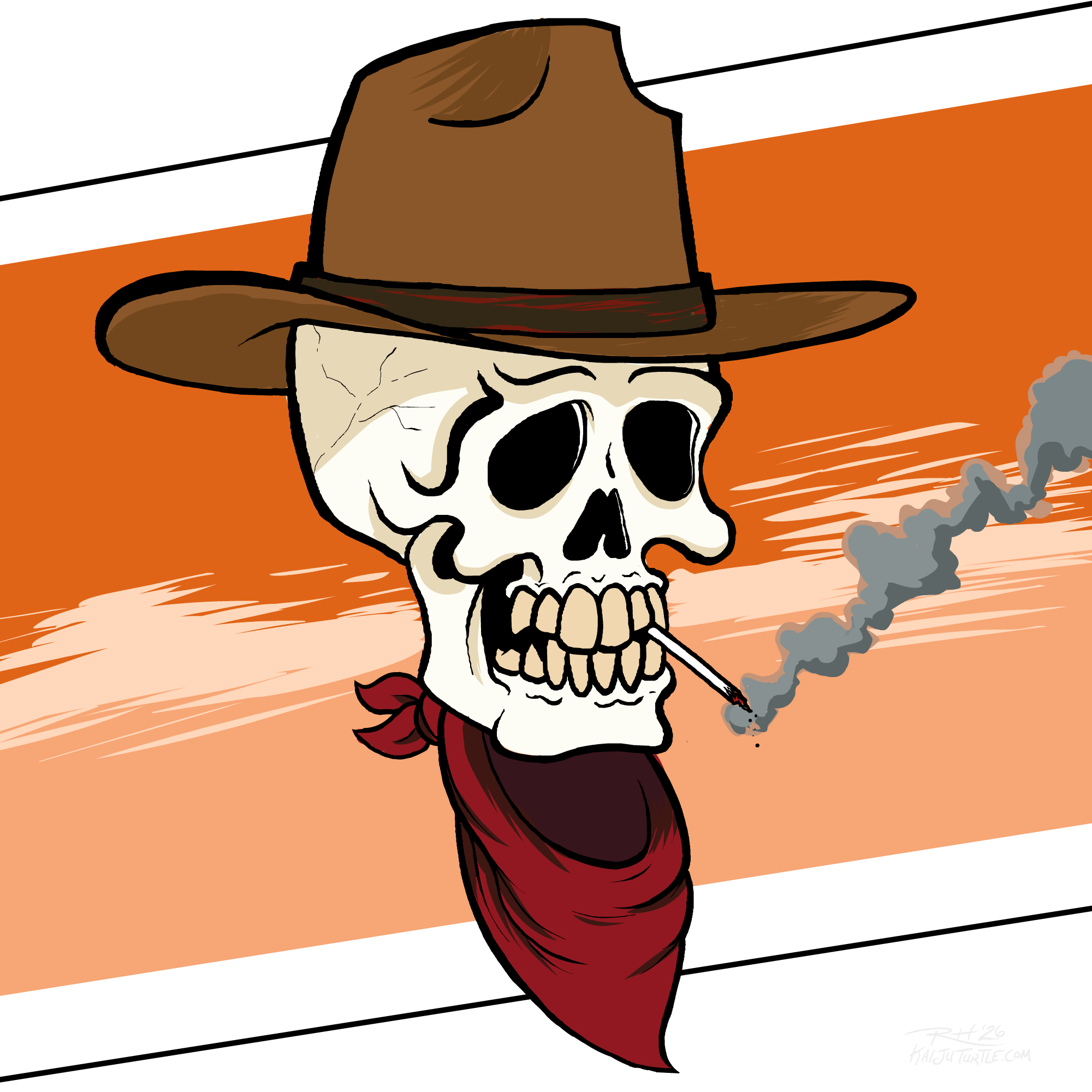 Skeleton Cowboy